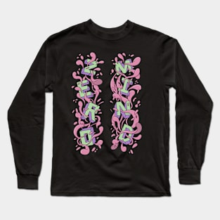 ZERO MIND splash Long Sleeve T-Shirt